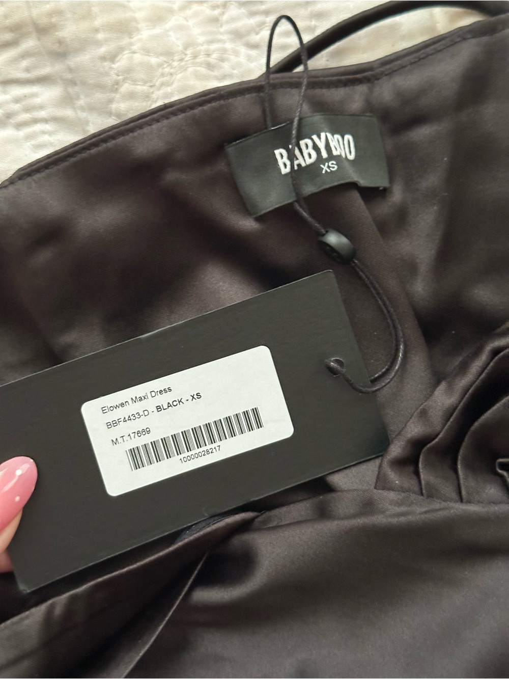 Elowen Maxi Dress Black Babyboo Fashion - Picture 2 of 6
